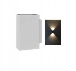 Lampa Zahradní Nástěnné Svítidlo Orleans W bílá