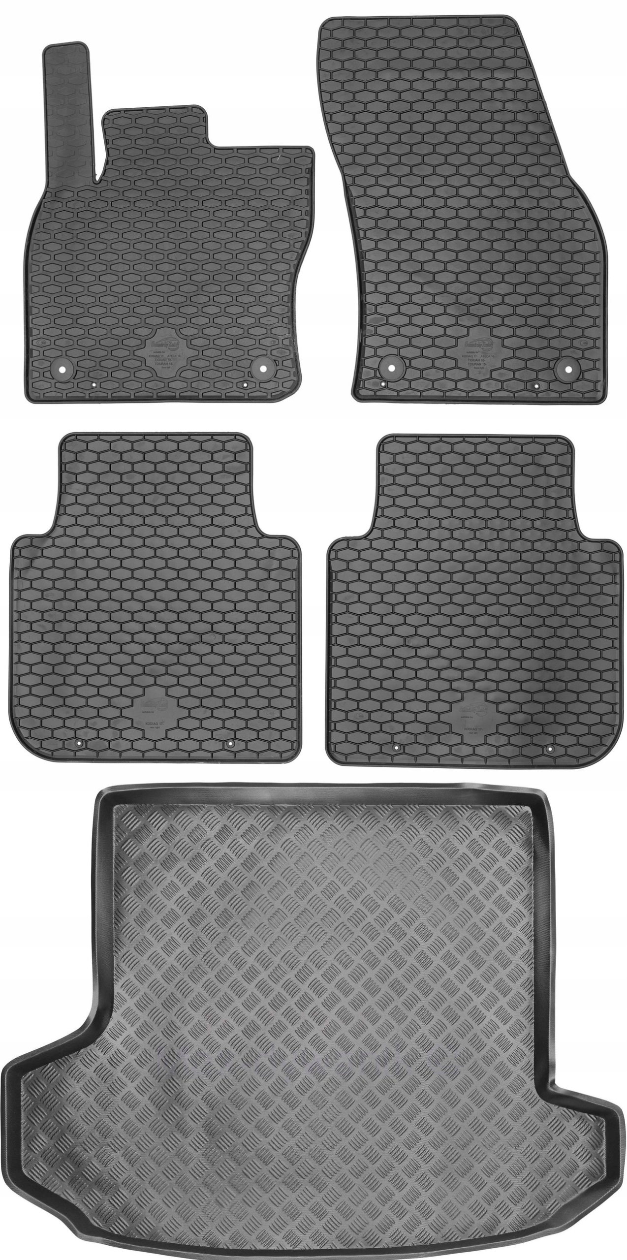 Škoda Kodiaq Suv 2017 Koberce batožinový priestor