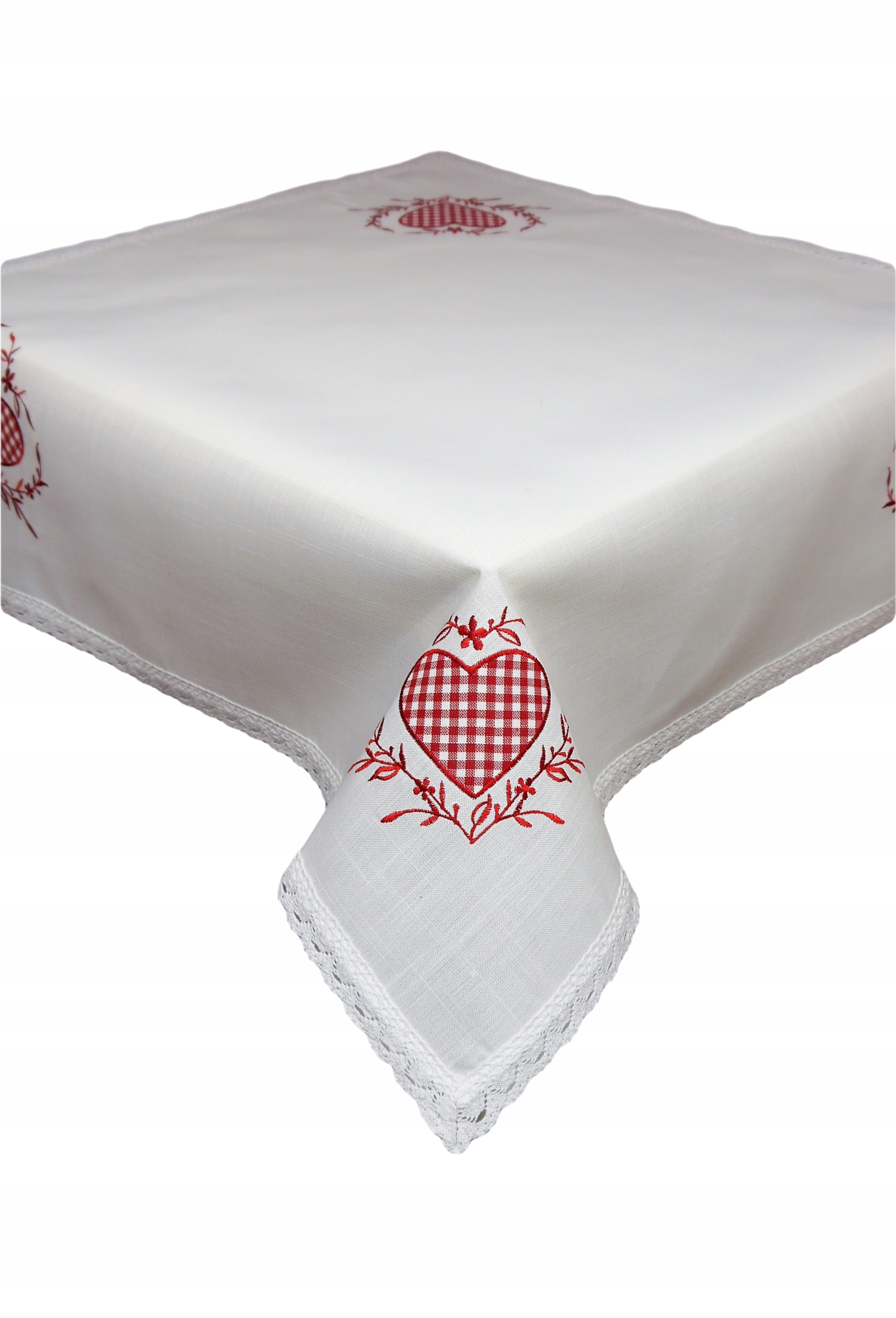 

Obrus Serce sielanka styl Cottage 140x220