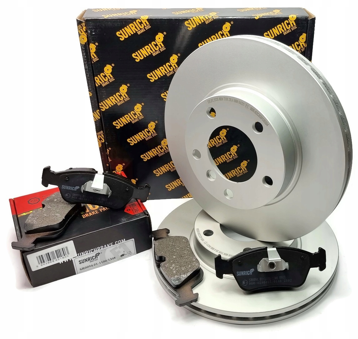 TARCZE I KLOCKI PRZÓD BMW 3 E36 E46 Z4 286mm Strona zabudowy przód