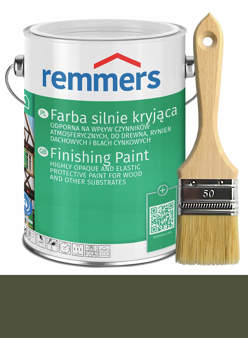 Remmers Farba kryjąca do drewna Oliwkowy 2,5L