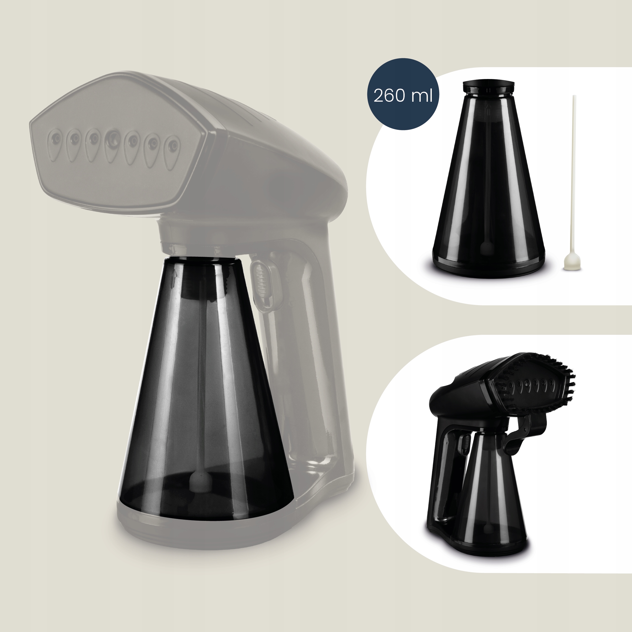 Parownica do ubrań Steamer ZEEGMA Handig Czar Typ ręczny