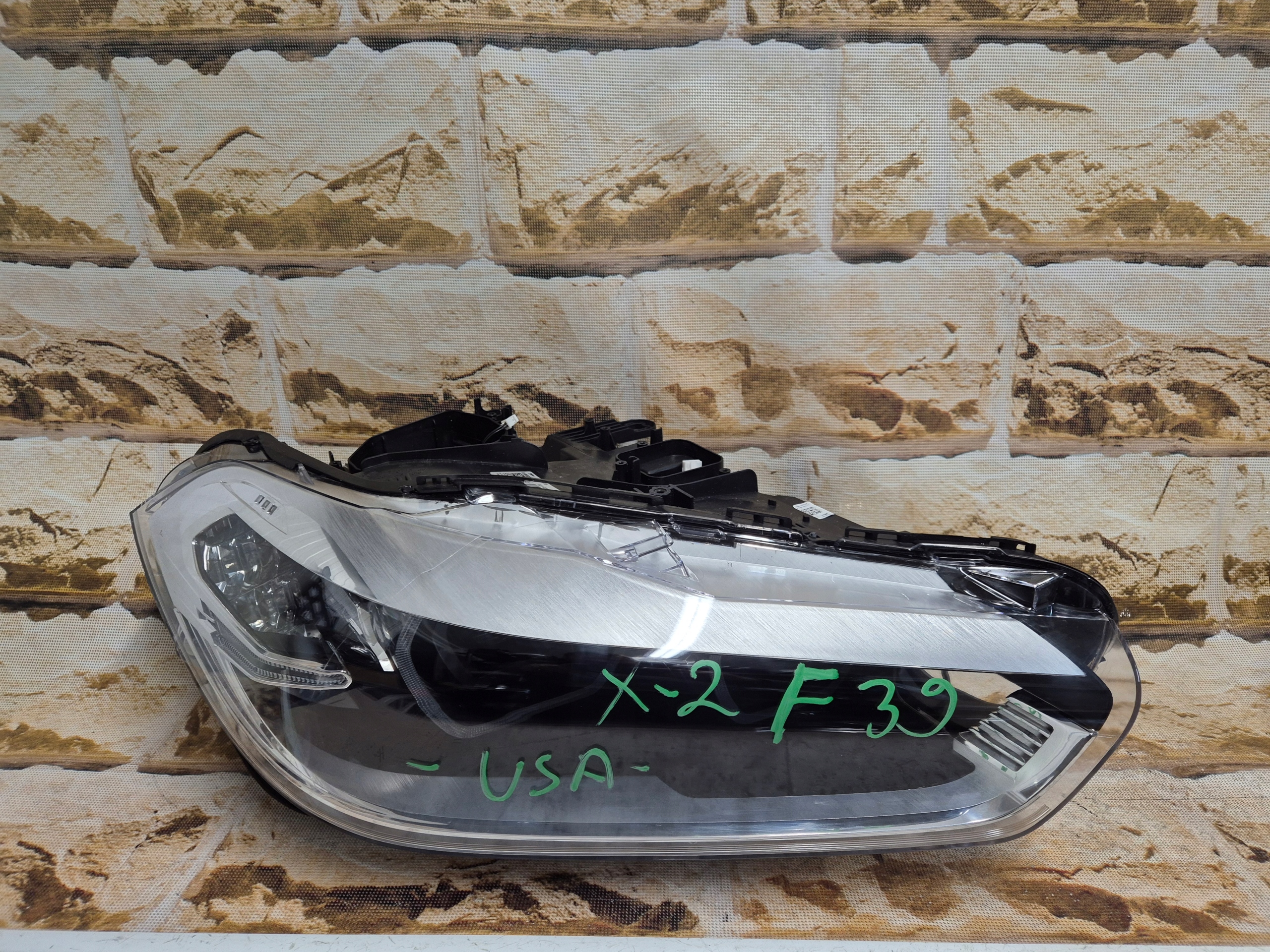bmw x2 f39 full led prawa lampa usa ameryka