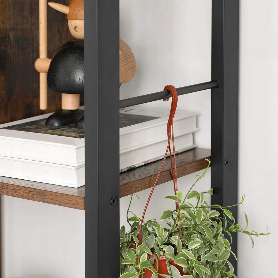 REGAŁ NA KSIĄŻKI PÓłKA LOFT RUSTYKALNY BRĄZ VINTAGE Kod producenta LBC12BX