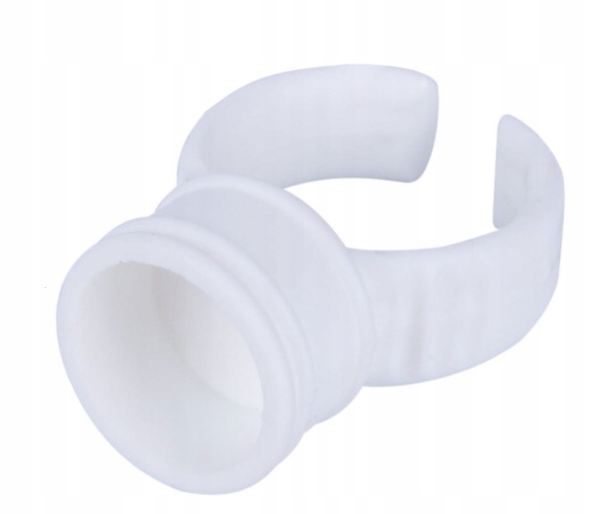 

Pierścionek do pigmentu kleju biały 1szt