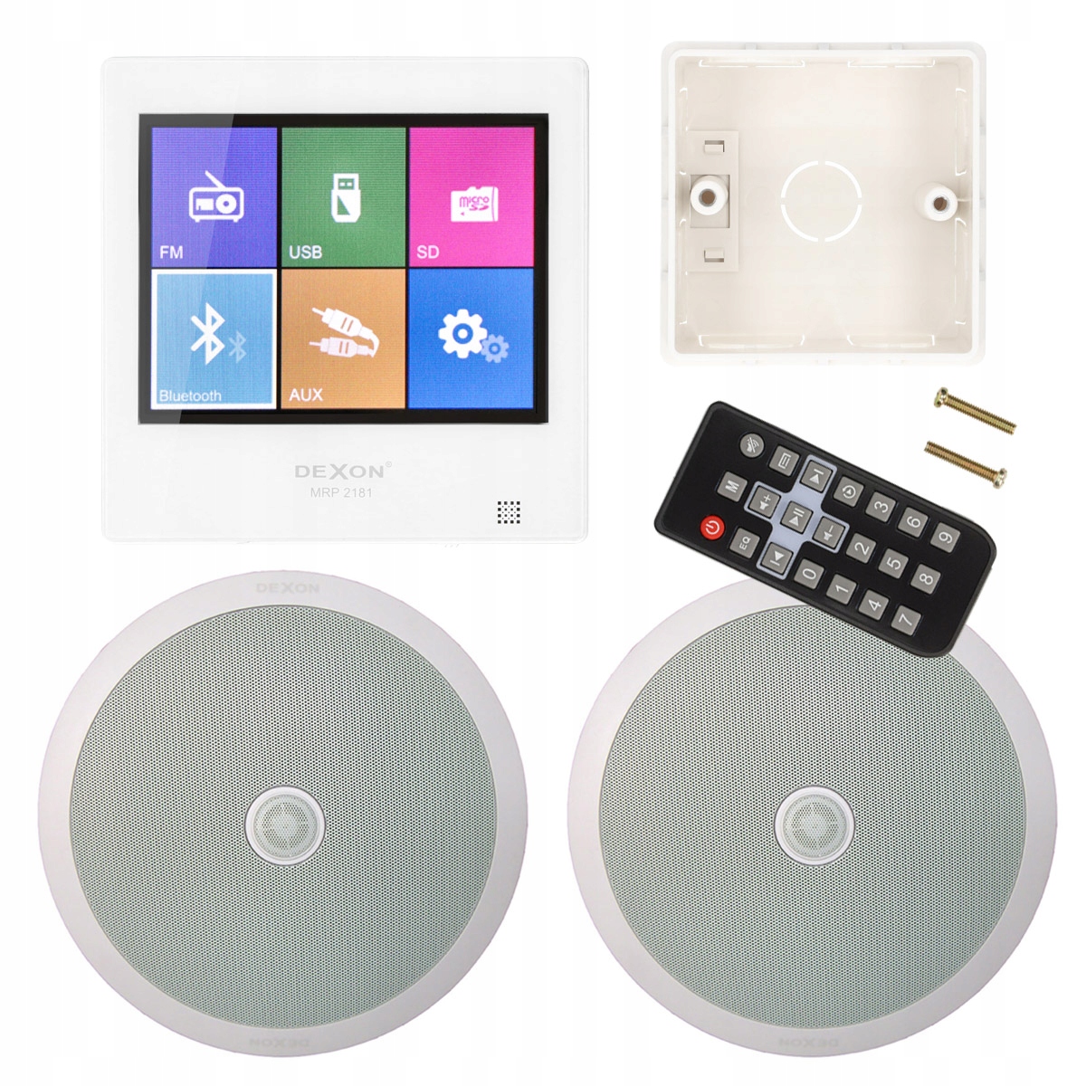 DEXON RADIO Z BLUETOOTH USB DO ŁAZIENKI KUCHNI B