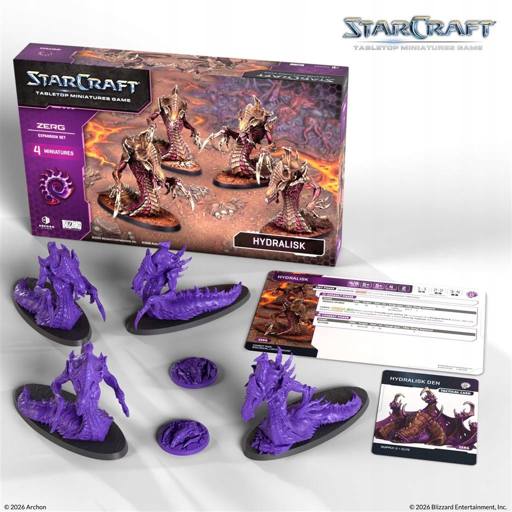 StarCraft The Miniatures Game Hydralisk Zerg Expansion Set