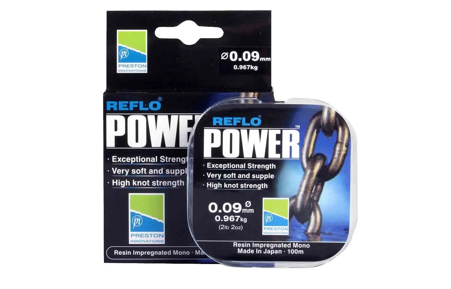 Żyłka Preston Reflo Power Transparent 0,15mm 2,683kg 5lb 100m