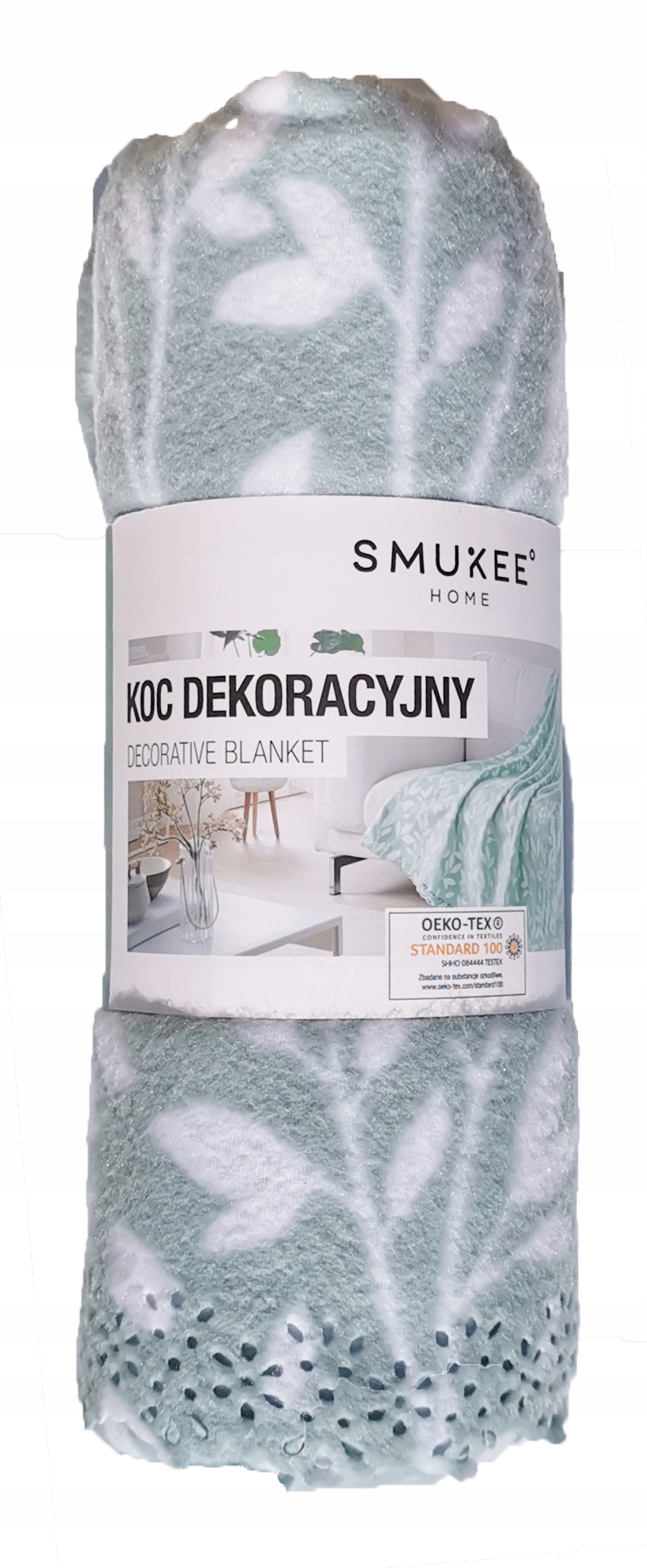 

Smukee Koc Z Polaru 130 x 170 cm Miętowy