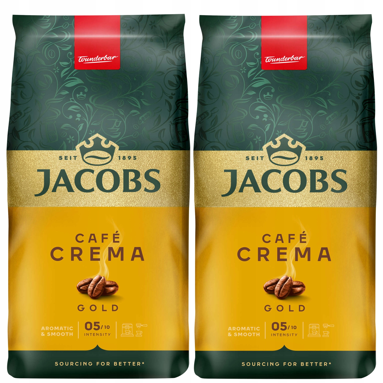 Kawa ziarnista Jacobs Crema 2x1kg