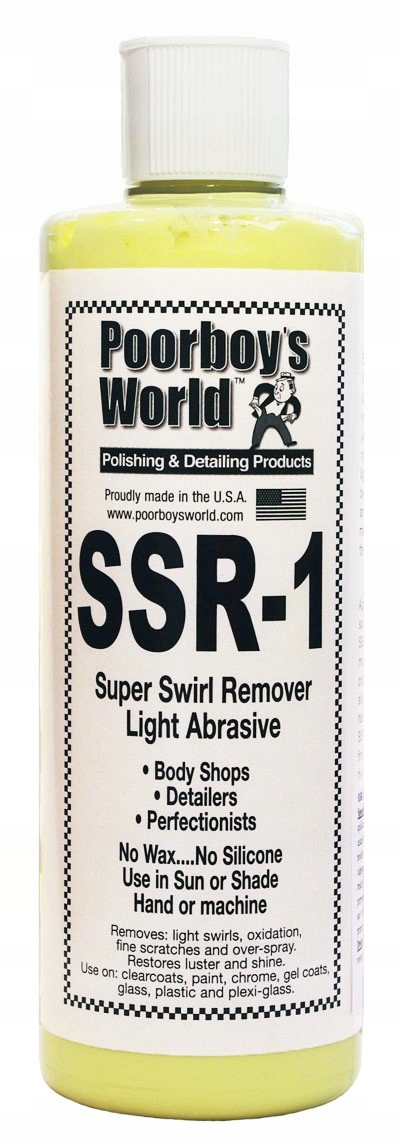 Poorboy's World Ssr 1 Light Abrasive Swirl Remover
