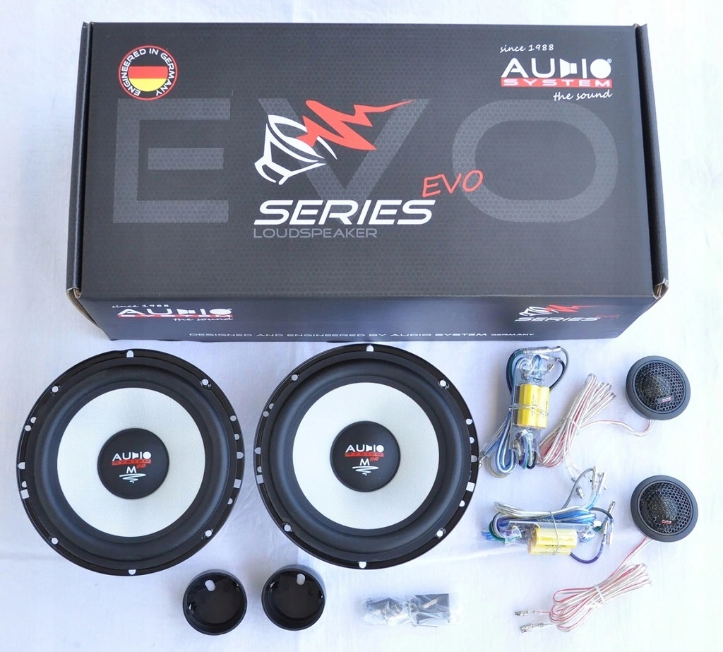 AUDIO SYSTEM M165 evo2 - NOWOŚĆ 2020, WIĘKSZA MOC Marka Audio System