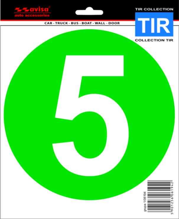 

Naklejka norma czystości spalin Euro 5