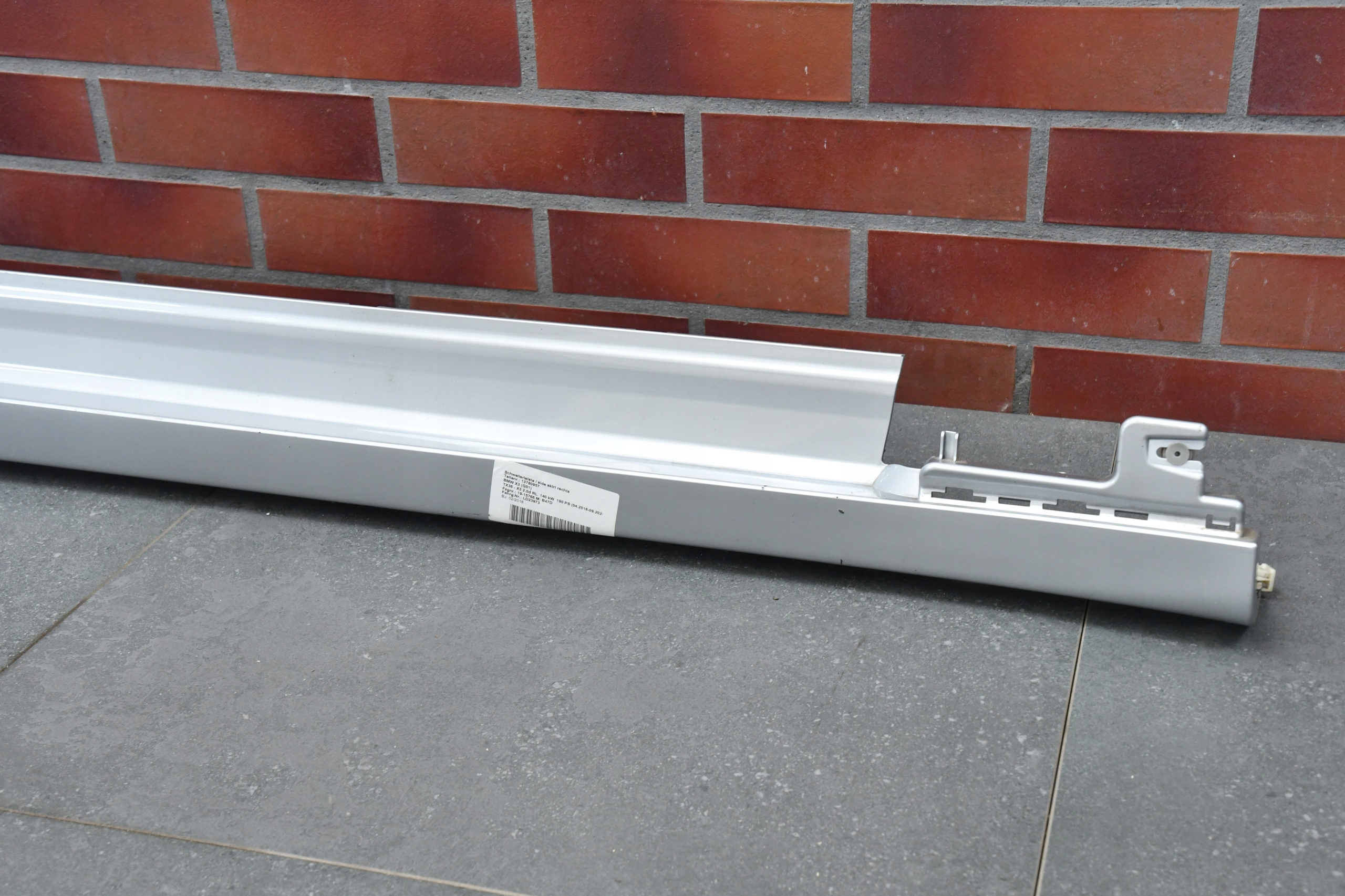 threshold moulding threshold right BMW X3 G01 m-packet