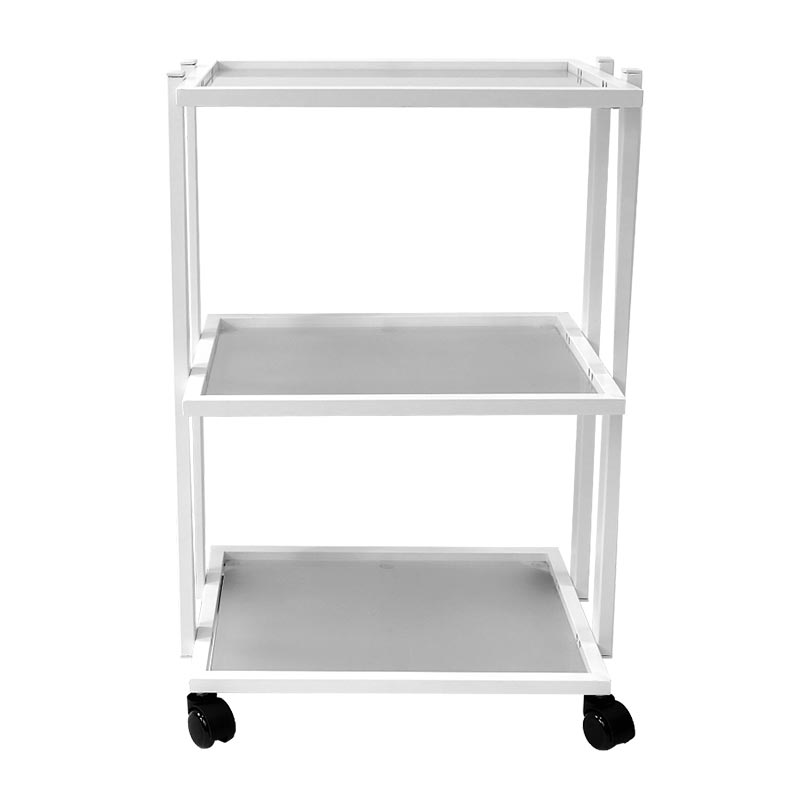 STOLIK POMOCNIK KOSMETYCZNY 3 PÓŁKI SZKLANE GRANDE Marka Multico