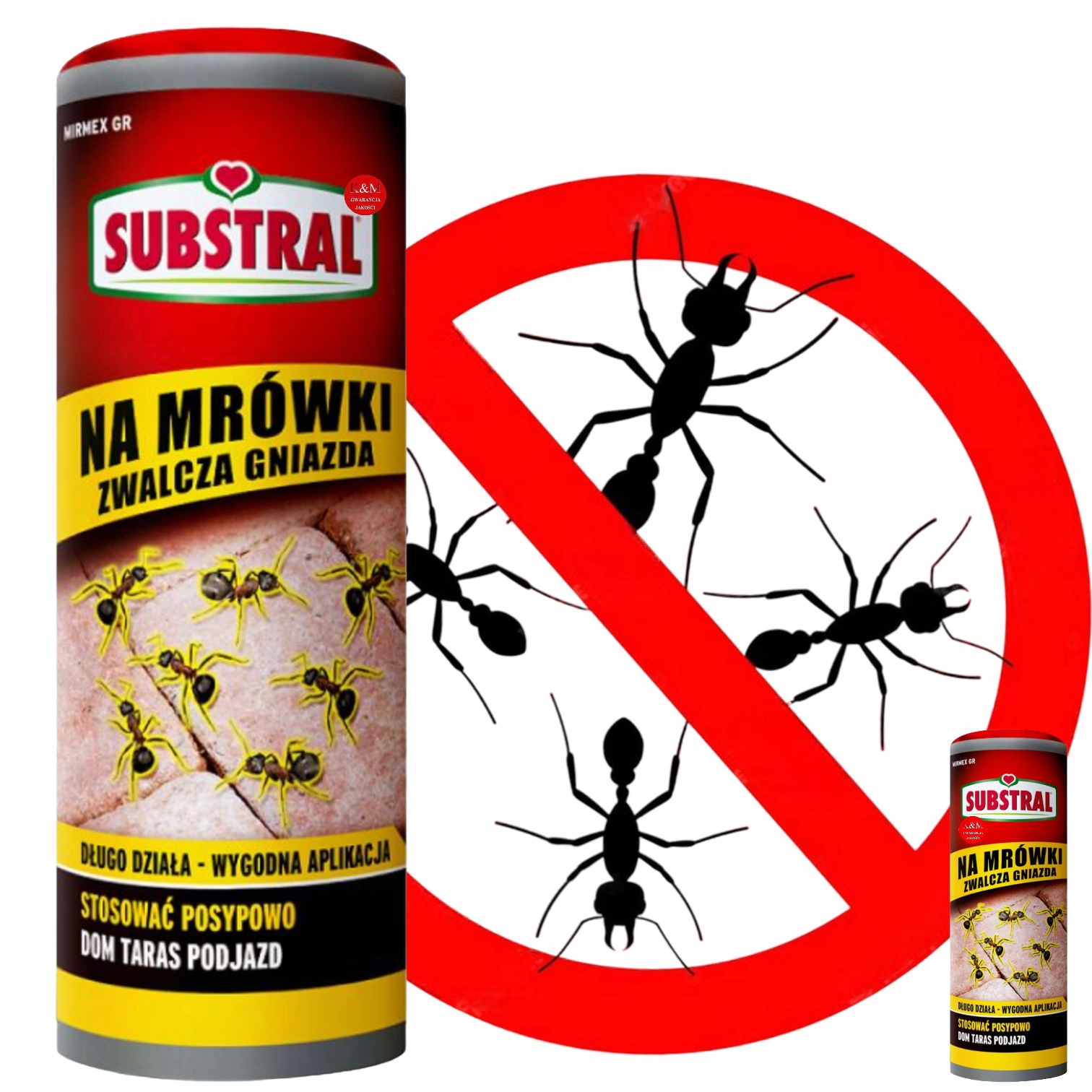 

Substral Na Mrówki 500g Zwalcz Królową Gniazda 0,5