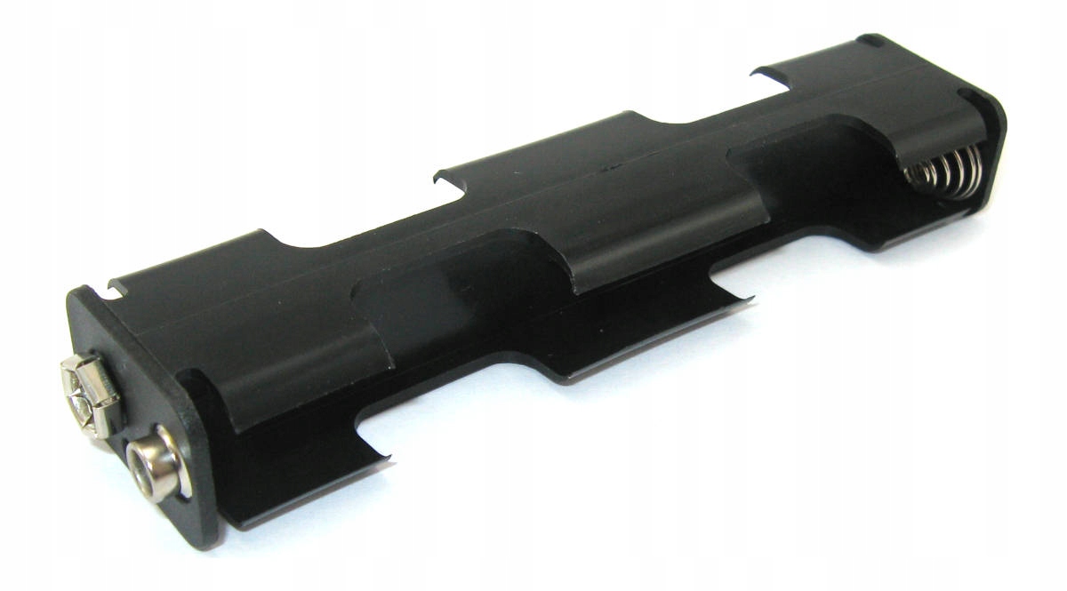 

Koszyk na baterie 4xAA 4xR6 podłużny złącze