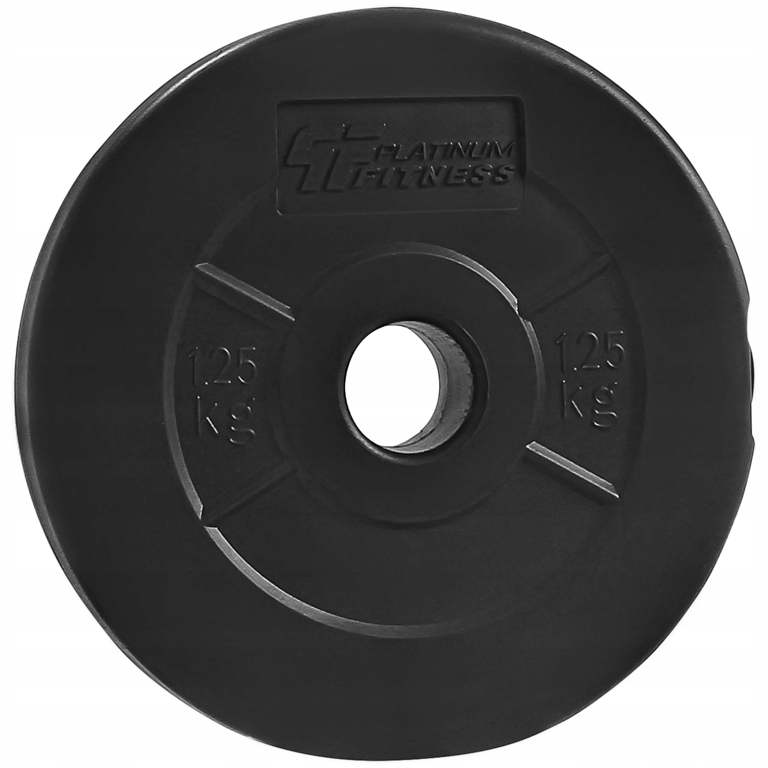 PLATINUM FITNESS ZESTAW OBCIĄŻENIA 115KG OBCIĄŻENIE BITUMICZNE 29MM Stan opakowania oryginalne