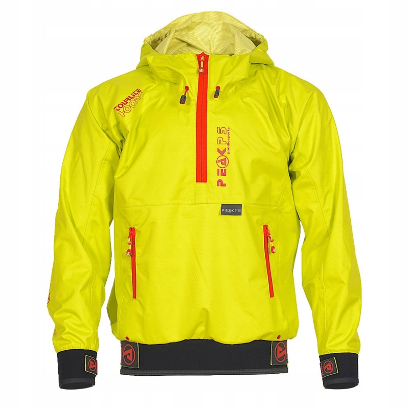 Kurtka Kajakowa z Kapturem Tourlite Hoody Lime PeakPS Rozmiar XL