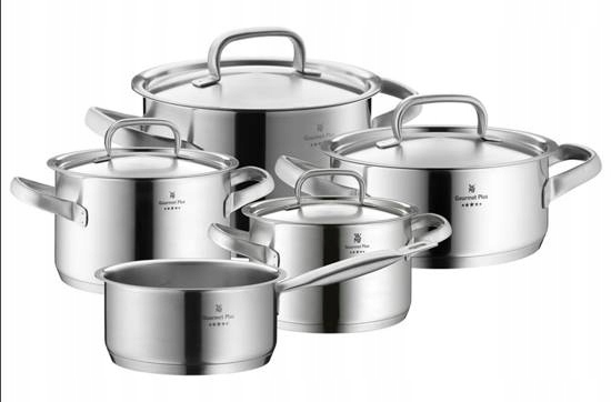Wmf Gourmet Plus 5 Ks Súprava Hrncov , strieborná oceľ