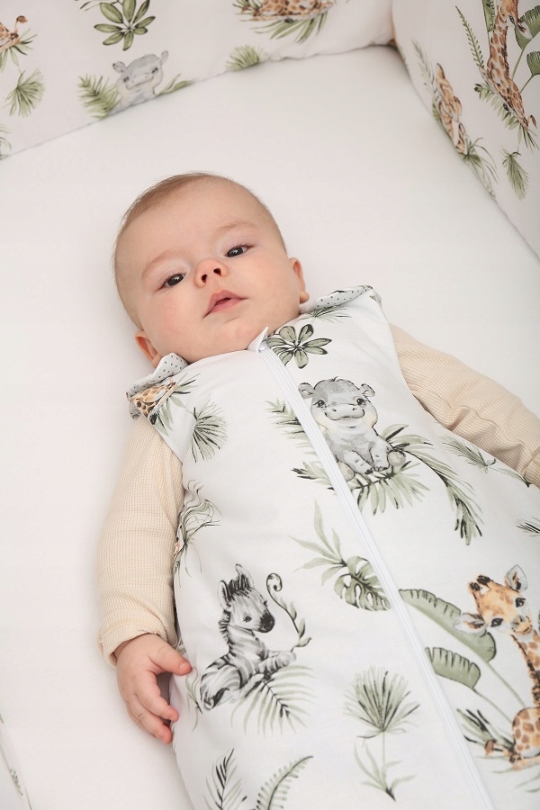 ŚPIWOREK NIEMOWLĘCY DO SPANIA DREAM BAWEŁNA 100% REGULOWANY BABYMAM Długość 71 cm