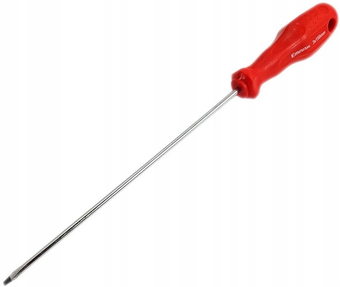 

Wkrętak Płaski Śrubokręt 3x150MM Emark