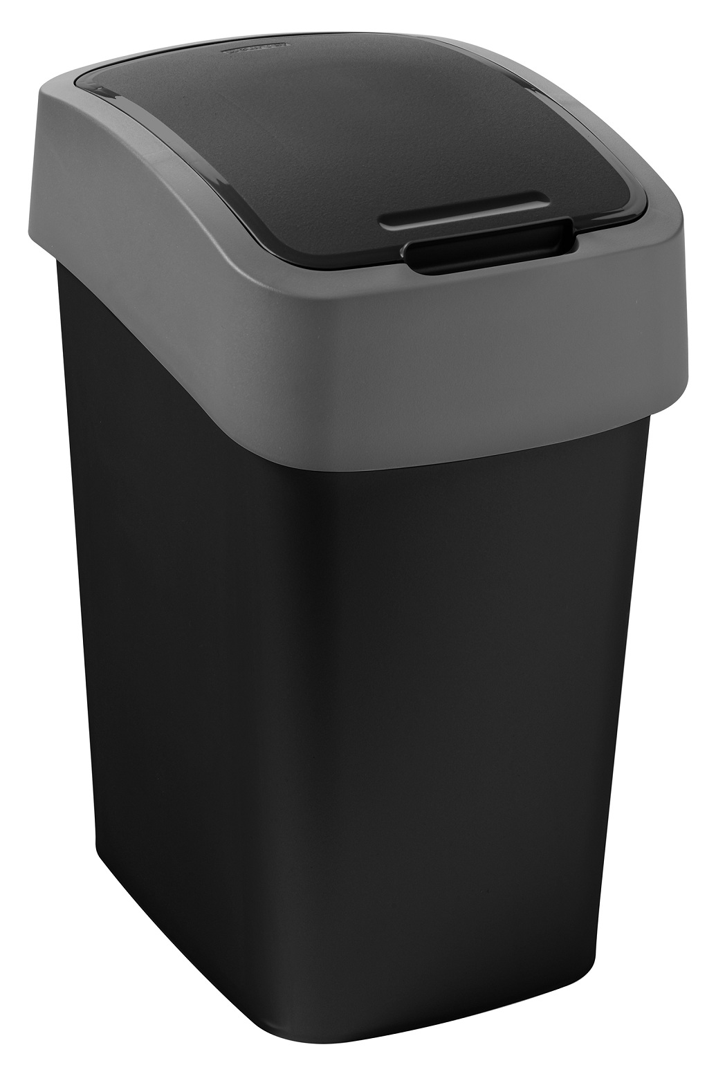 

Kosz na śmieci Flip Bin 10 L czarny/srebrny Curver