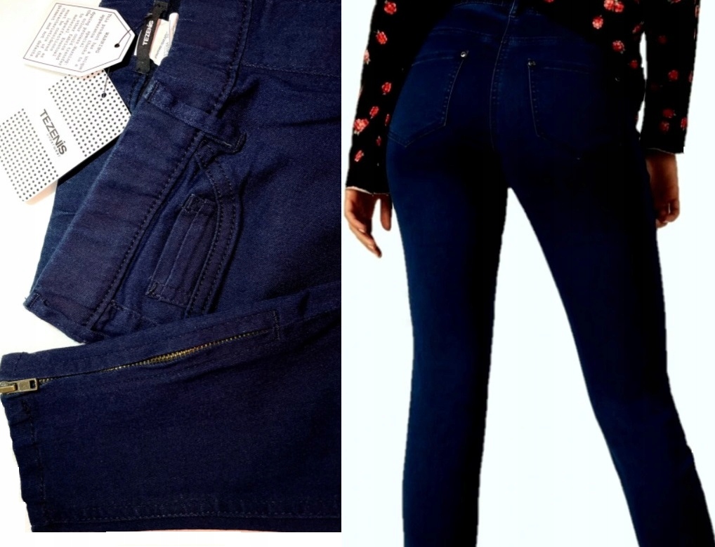 

Calzedonia Tezenis spodnie skinny jegginsy xs/34