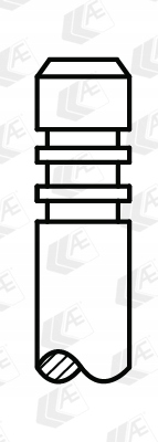 Zawór dolotowy AE V80002 Producent części AE