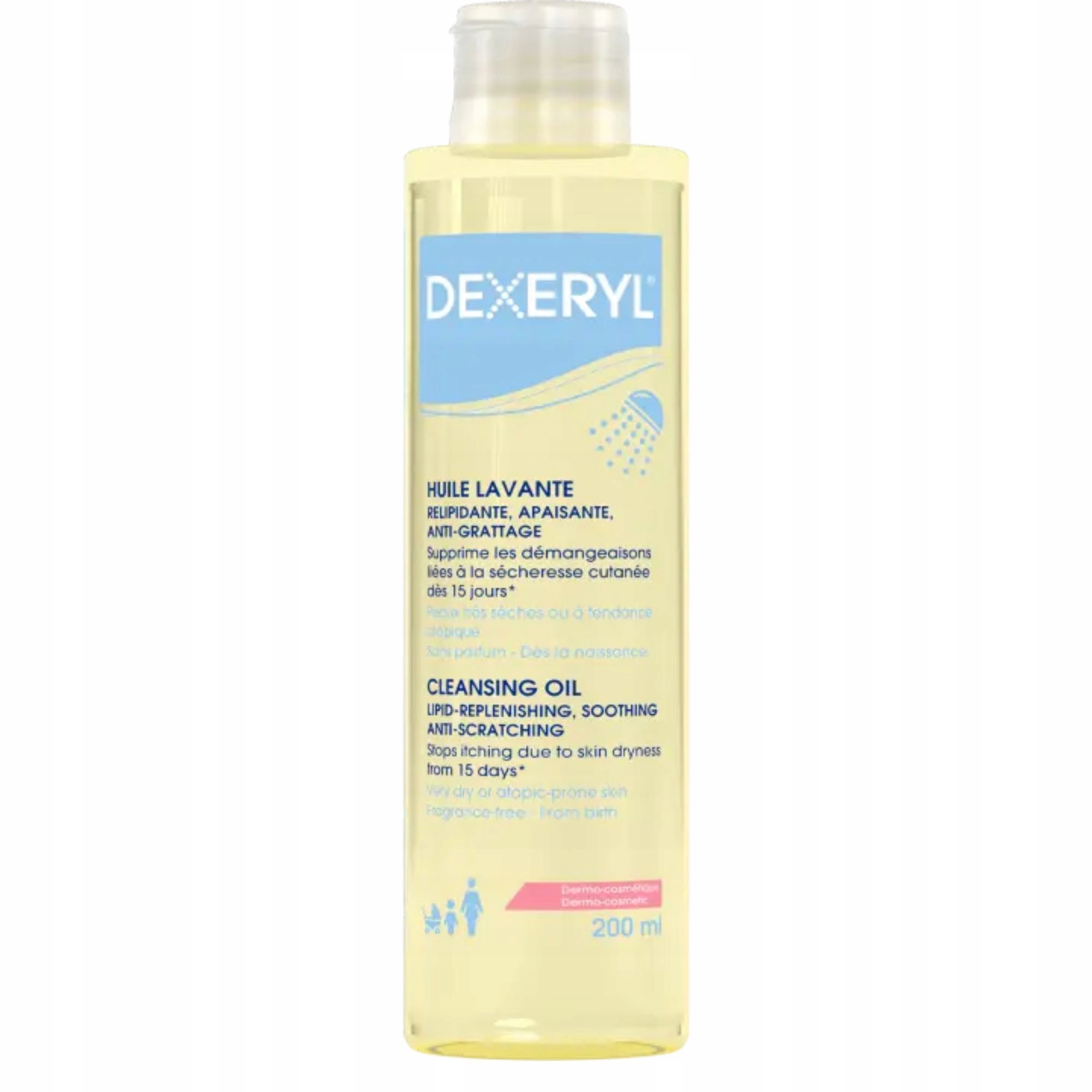 Dexeryl Olejek Oczyszczający do mycia 200 ml