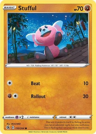 Stufful 150/264 Common Pokemon