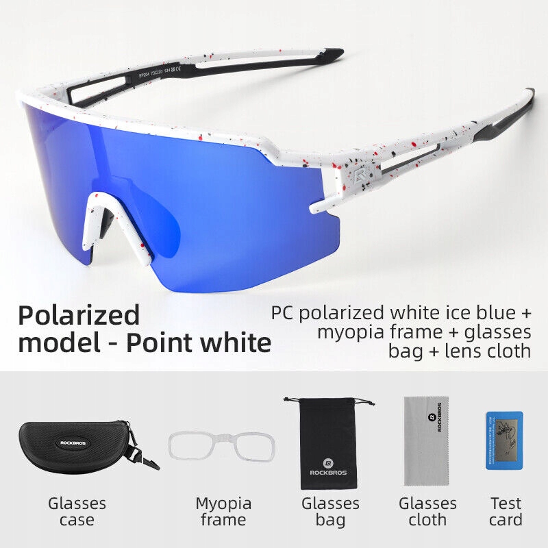 Rockbros okulary sportowe fotochromowe polaryzacyjne