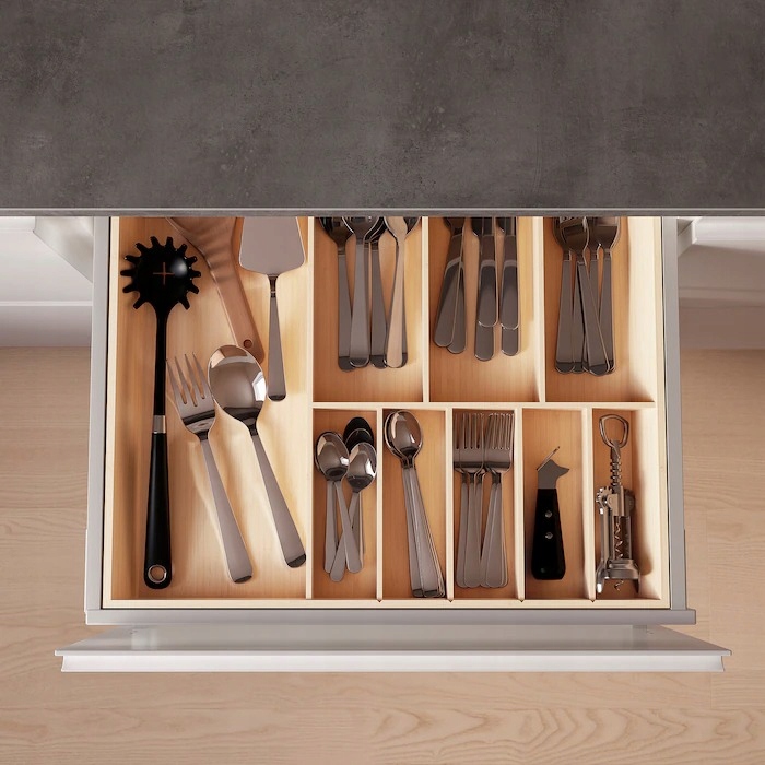 IKEA UPPDATERA TACA NA SZTUĆCE BAMBUS 52x50 cm Marka Ikea