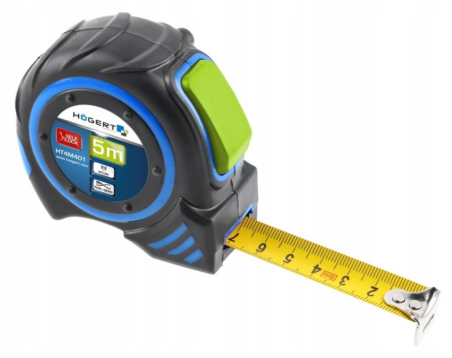 

Hogert HT4M401 Miara zwijana 5m z magnesem