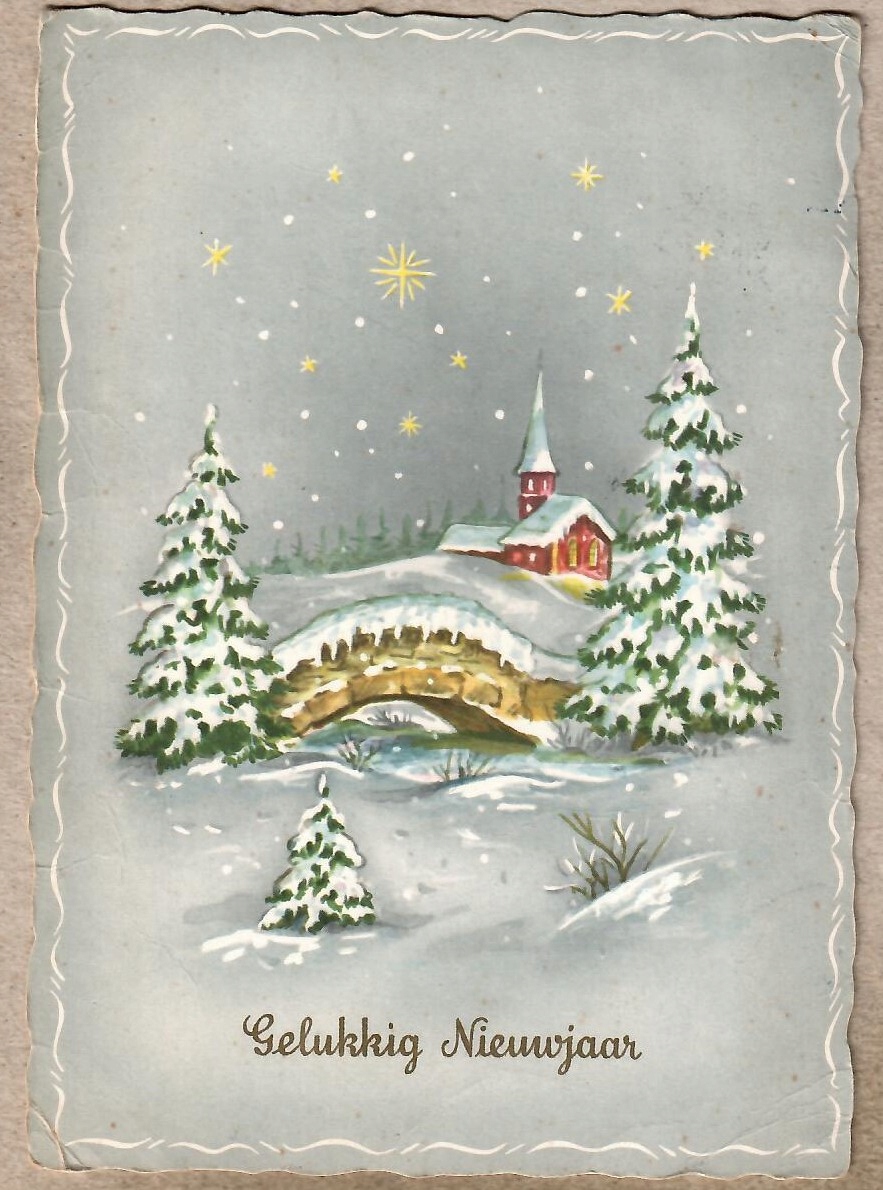 Holandia. Boże Narodzenie, Nowy Rok