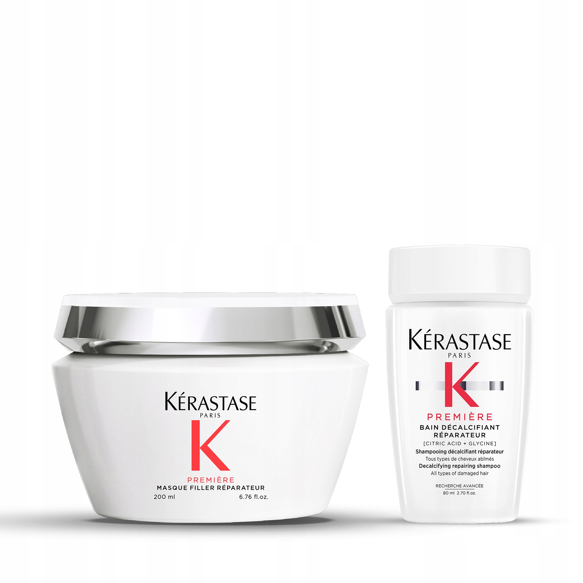 Première Masque Filler + Bain Décalcifiant – zestaw