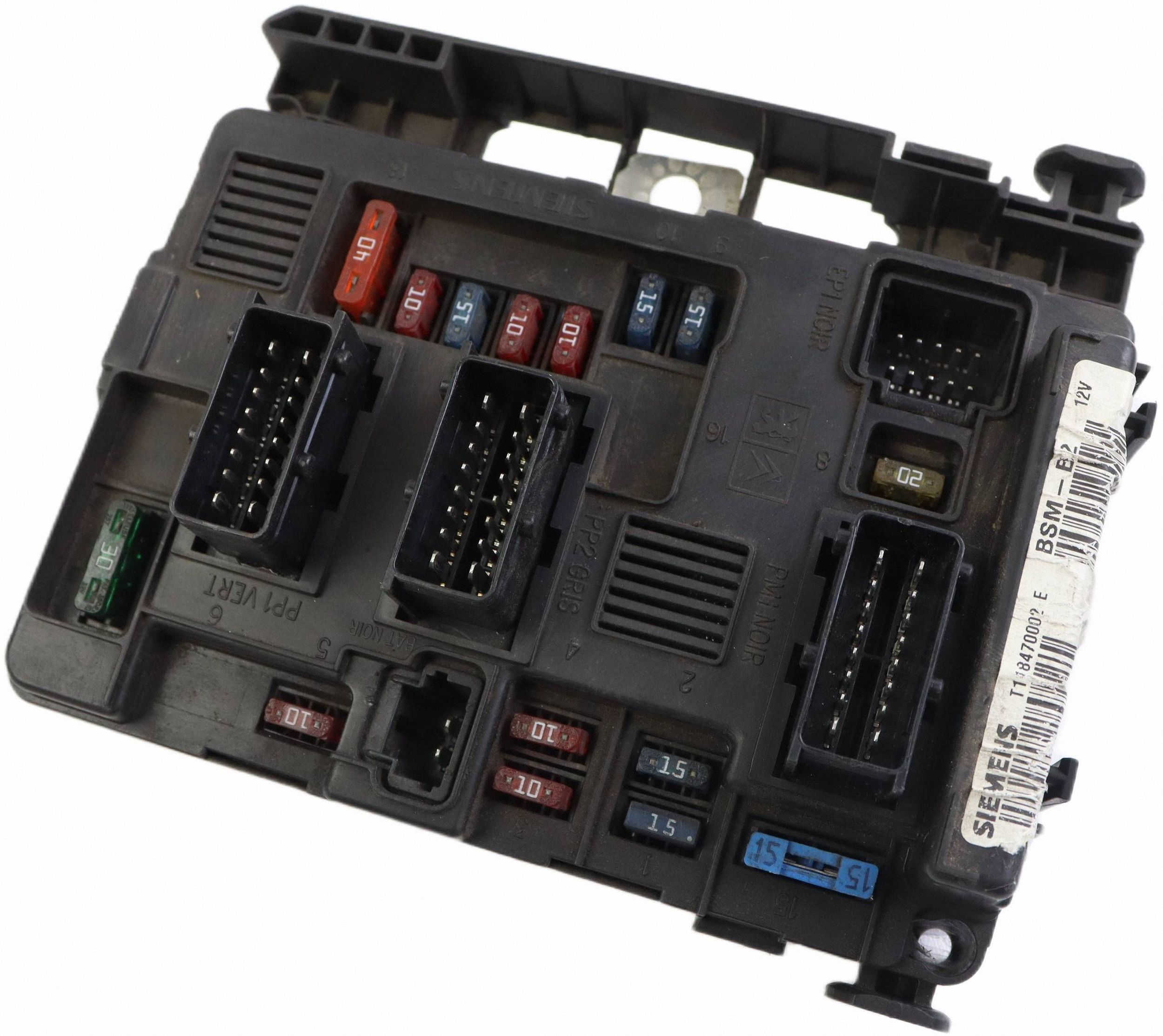 CITROEN PEUGEOT module compartment control unit BSM 9643498980 T118470002E