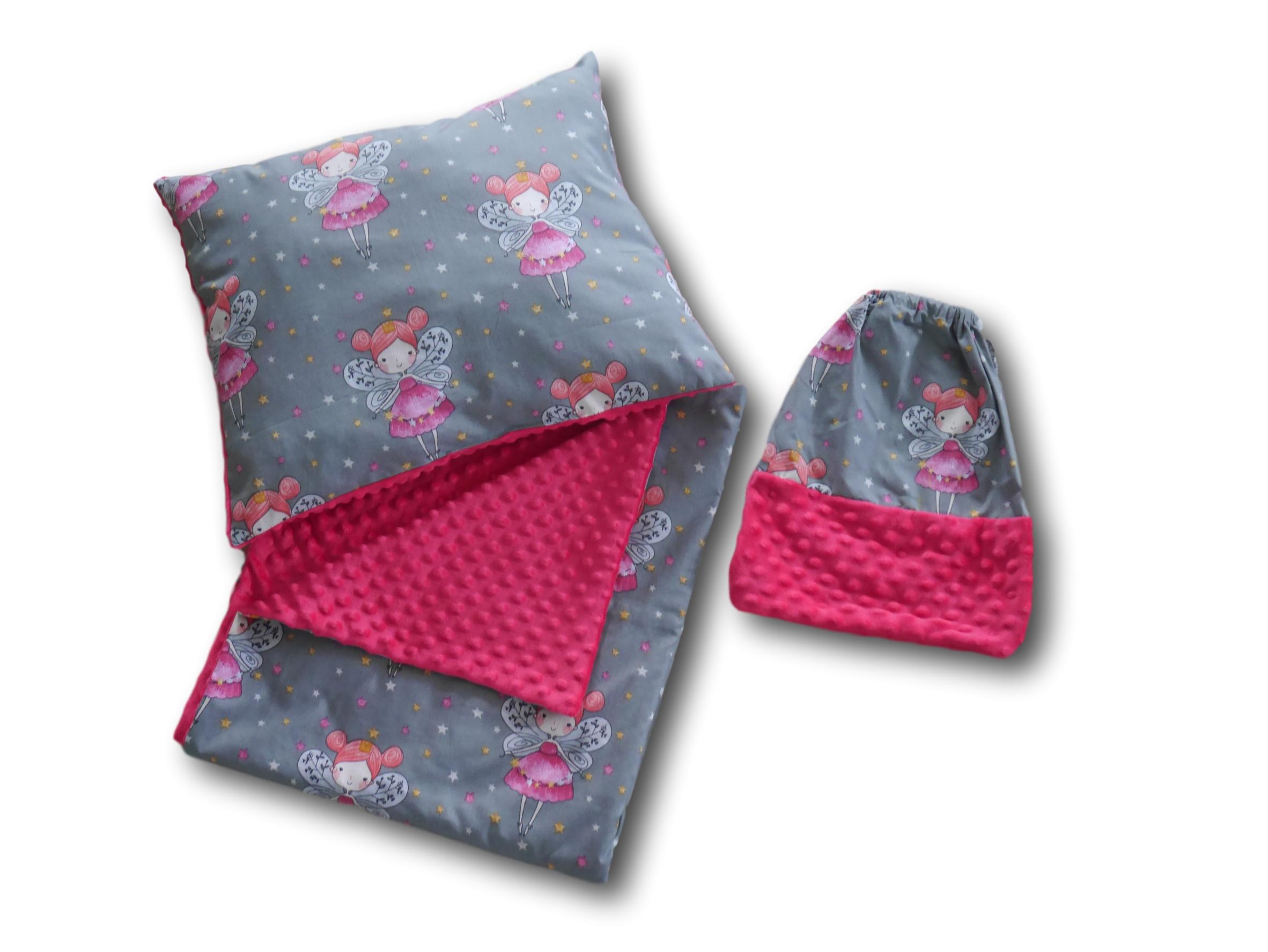 Kocyk poduszka 100/85cm do żłóbka gratis Kod producenta 999