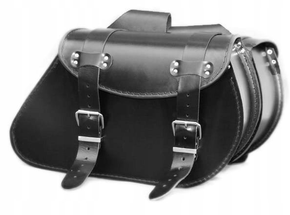 Кожаные седельные сумки для мотоциклов OS116 43X25X16CM