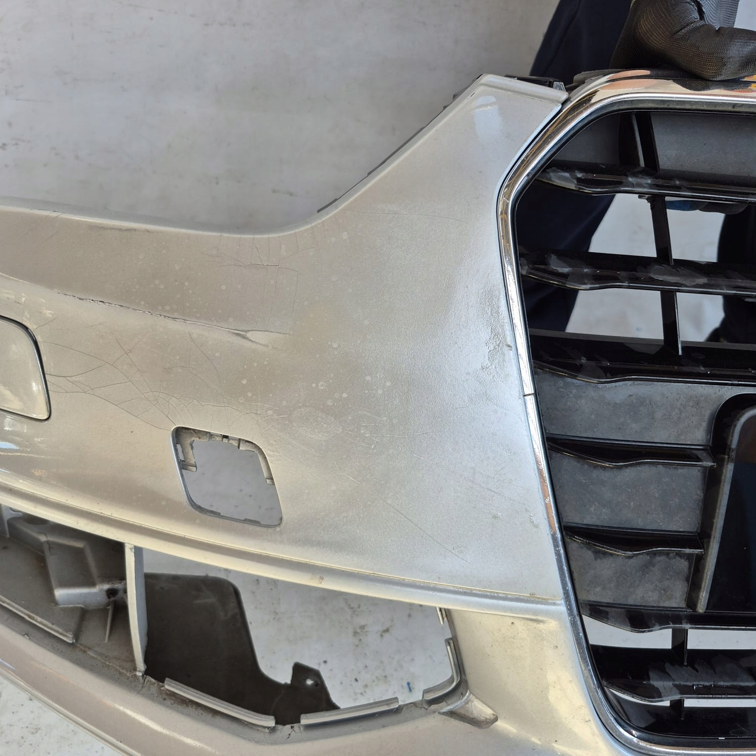 AUDI A4 B8 8K S-LINE LIFT 11-15 bumper front front washer PDC