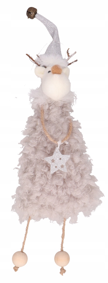 

Renifer zawieszka świąteczna na choinkę 29cm 1szt.