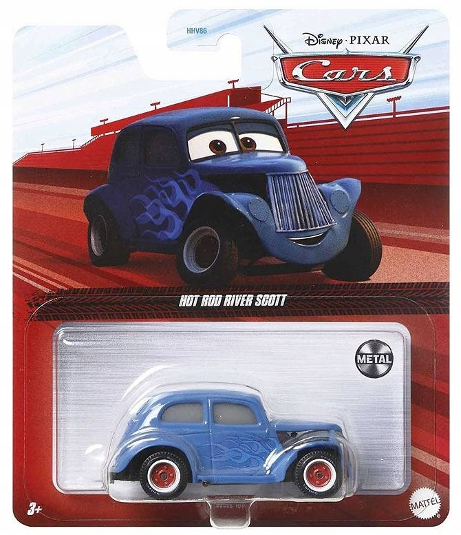 HOT ROD RIVER SCOTT Mattel Autko 1:55 Auta Cars