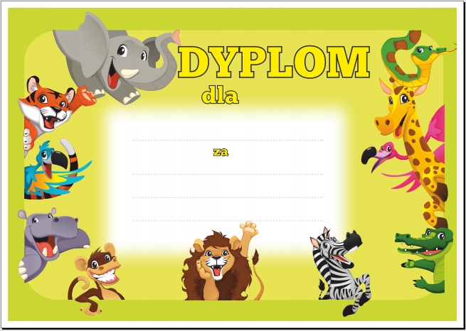 

Dyplom: Uniwersalny (wzór 9)