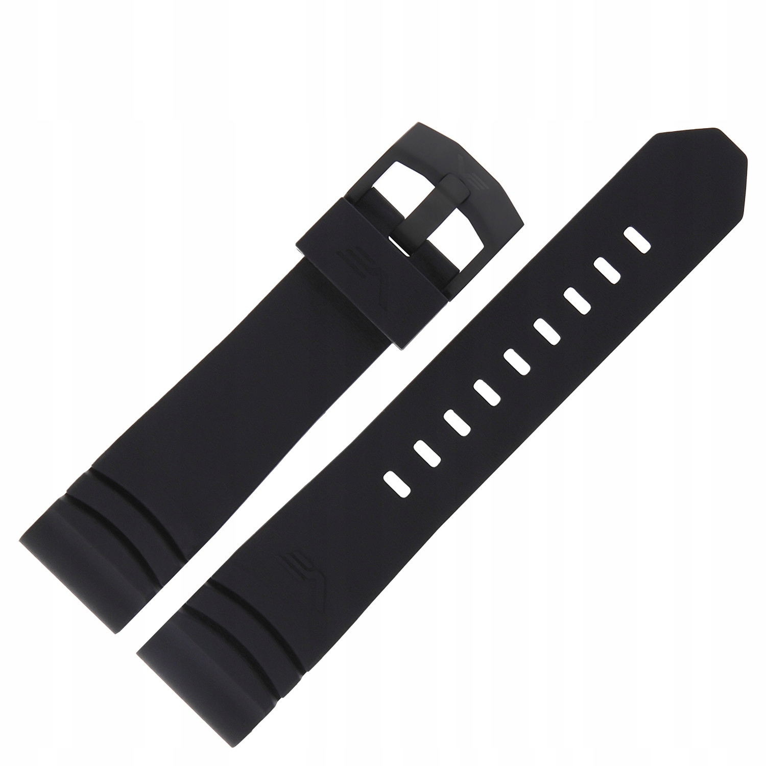 Pásek SSN-571 Silikon (C607) černý s černou barvou