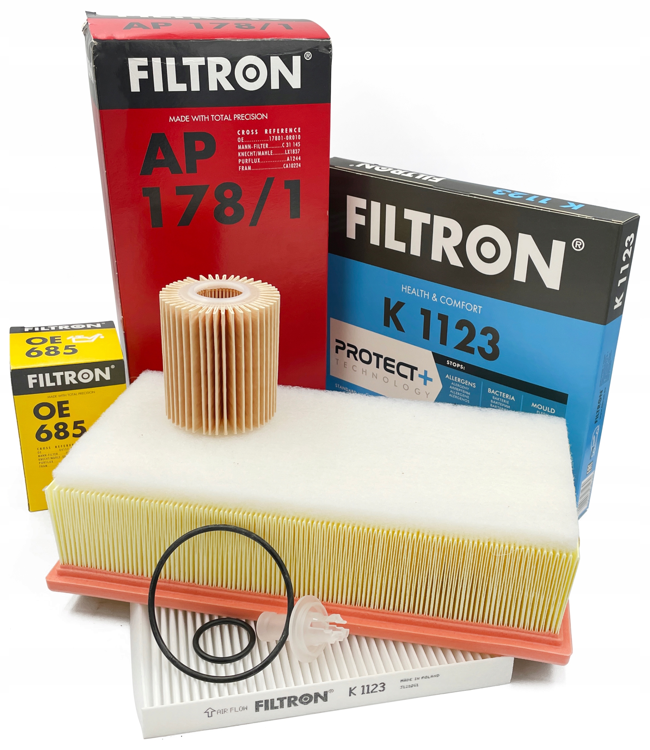 

Filtron Zestaw filtrów Toyota Avensis T25 2.0 D4D