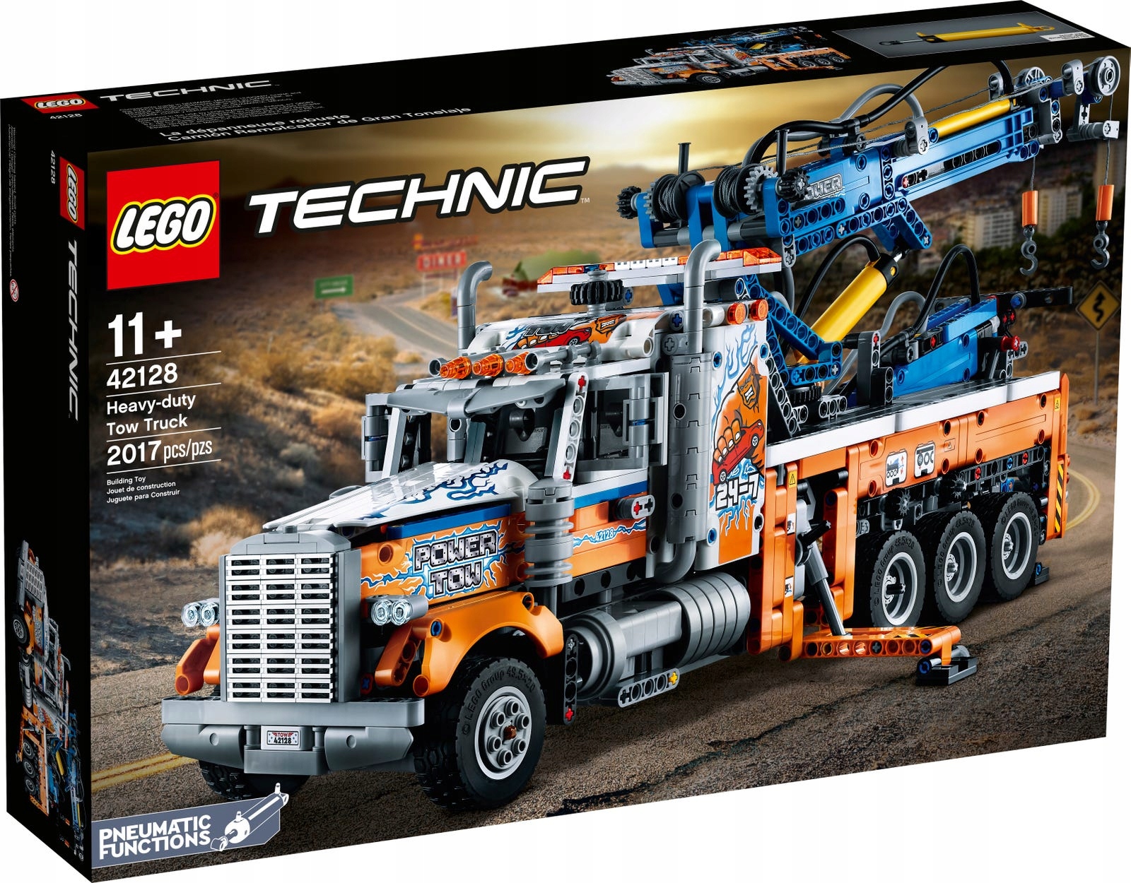 Lego Technic 42128 Ciężki samochód pomocy drogowej