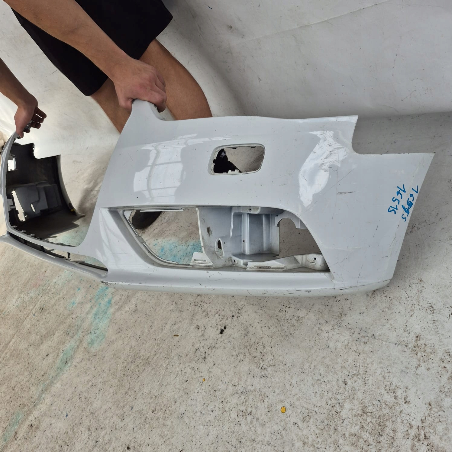 AUDI A4 B8 8K LIFT 11-15 bumper front front washer