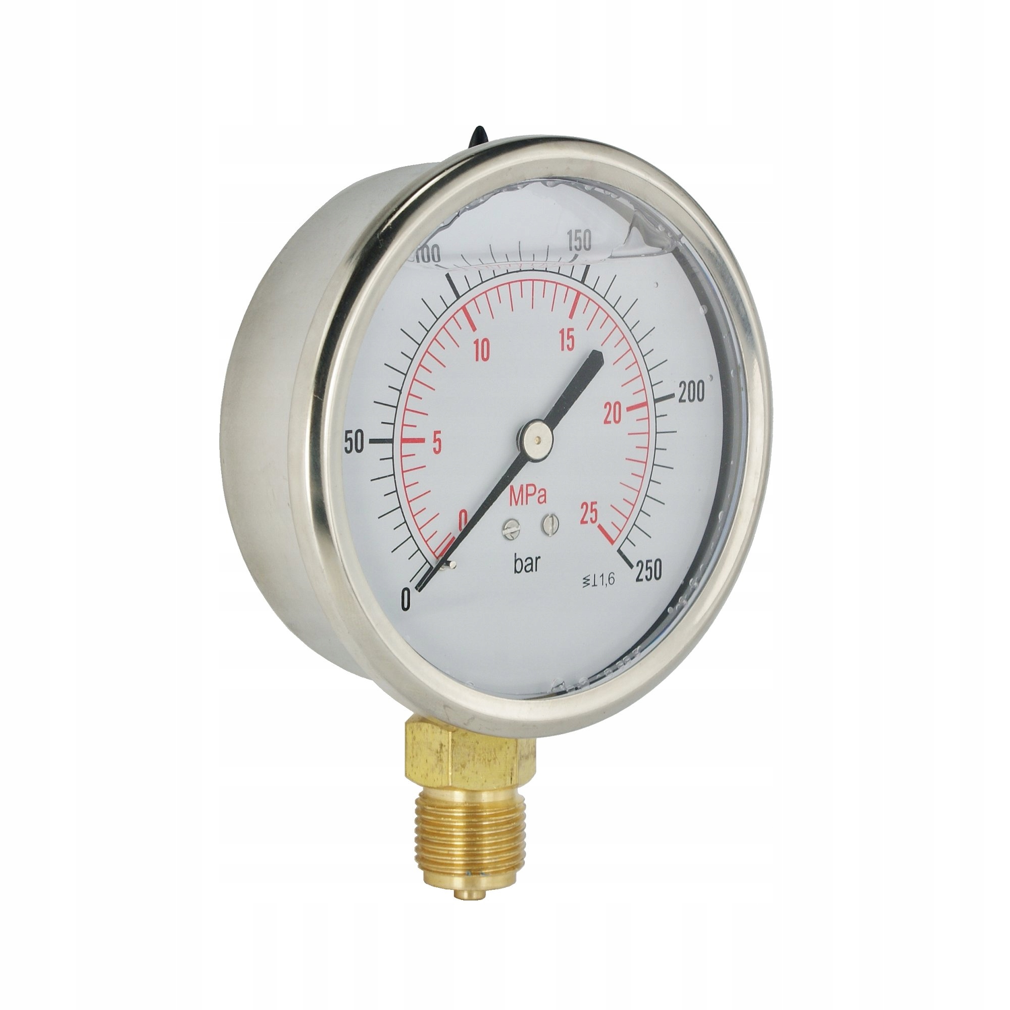 

Manometr Glic. 100mm 0-100Bar D 1/2 Hydrolider