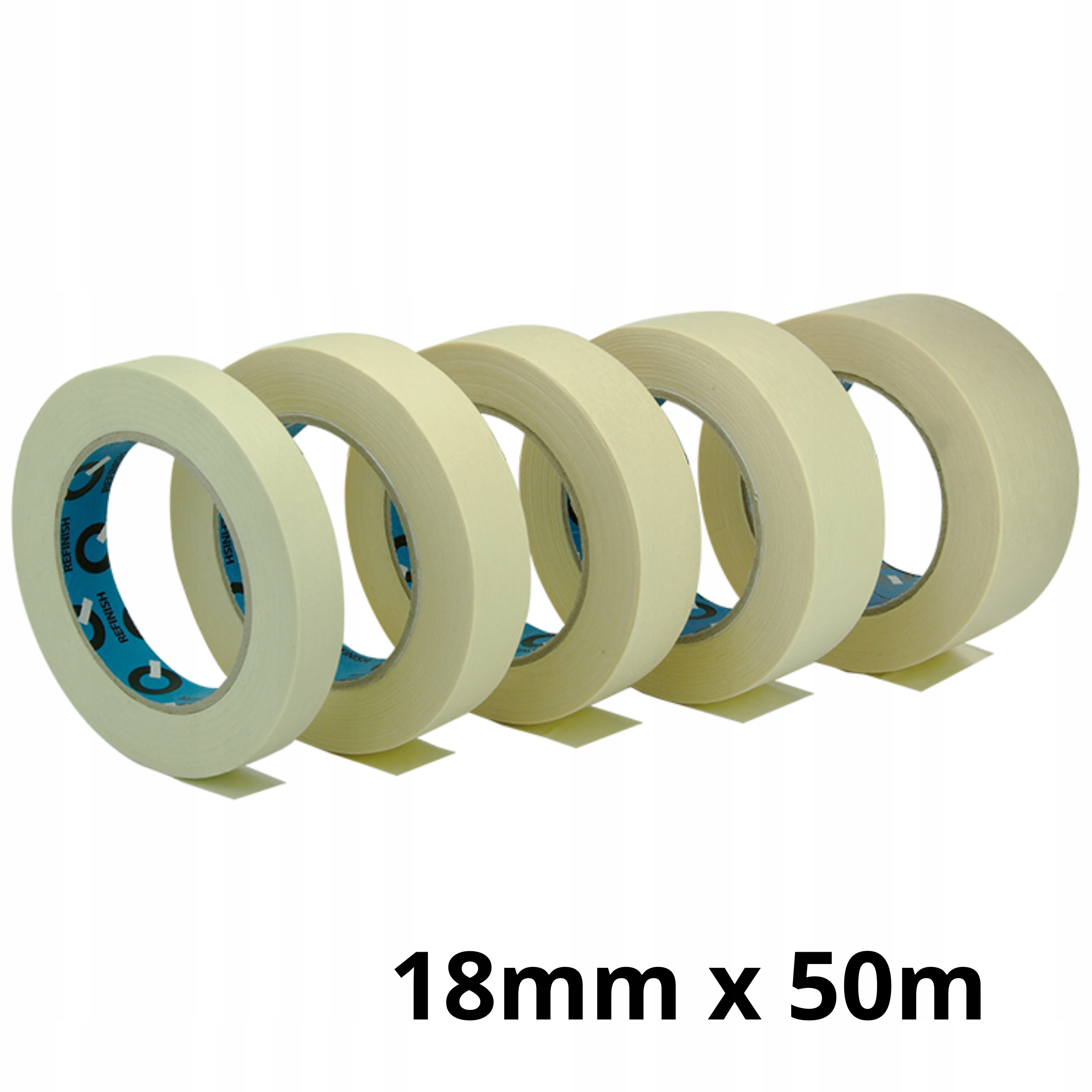 48 x Maskovacia lakovacia páska 80°C 18 mm x 50 m kartón Q-refinish