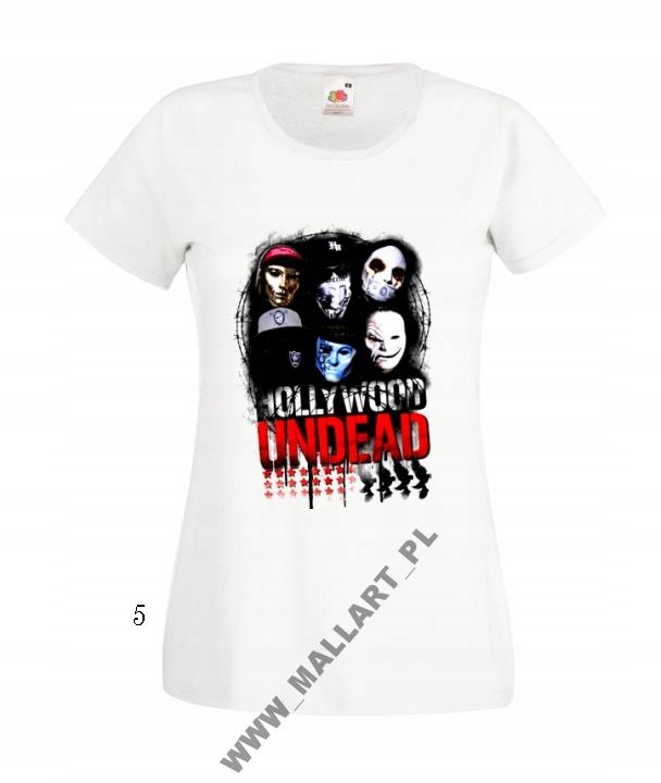 

Damska Koszulka Hollywood Undead Wzory